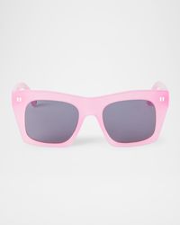 Selma Logo Square Sunglasses