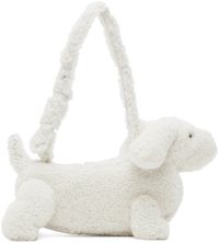 Thom Browne White Hector Bag