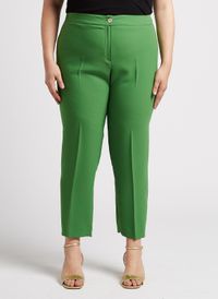 Persona By Marina Rinaldi - Pantalon droit à pinces - Taille 27 - Vert
