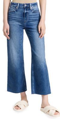 PAIGE Anessa Raw Cuff Jeans Rock Show Distressed 27