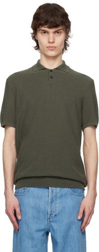 A.P.C. Khaki Jay Polo