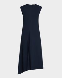 Enea Sleeveless High-Low Midi Dress