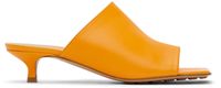 Bottega Veneta Sandales à talon haut orange
