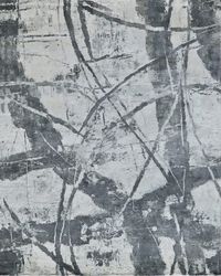 Gianni Hand-Loomed Gray & Silver Rug, 8' x 10'