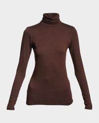 Viscose Jersey Turtleneck