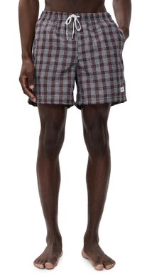 Bather Amethyst Tartan Swim Trunks 5 Amethyst Tartan XL