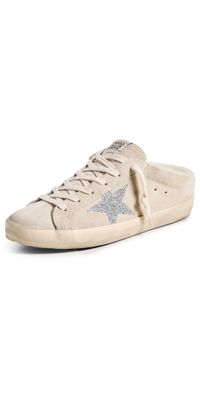 Golden Goose Super Star Sabot Crystal Star Sneakers White/Crystal 38