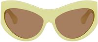 Port Tanger Lunettes de soleil Darya jaunes exclusives à SSENSE - Filotimo