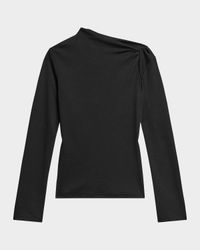 Long-Sleeve Twist Tee