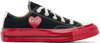 COMME des GARÇONS PLAY Black Converse Edition Chuck 70 Sneakers