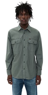 Filson Field Flannel Shirt Balsam Green M