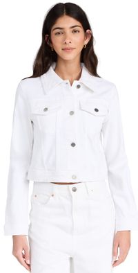 DL1961 Vika Jacket Classic Denim White (Vintage) XS
