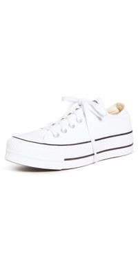 Converse Chuck Taylor All Star Lift Sneakers White/Black/White 10.5