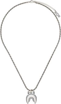 BAPE Silver Shark Necklace