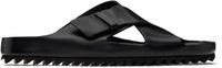 Officine Creative Black Agorà 011 Sandals