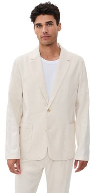 Marine Layer Hemp Blazer Natural XL