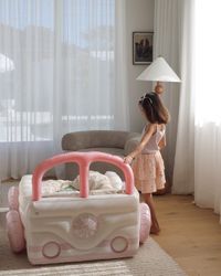 Kid's Summer Van Inflatable Air Mattress