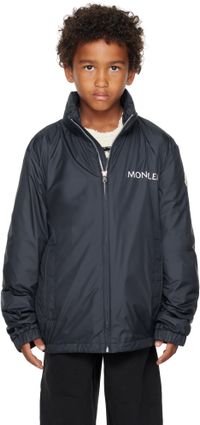 Moncler Enfant Big Kids Navy Warne Hooded Jacket