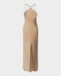 Cadence Satin Maxi Dress