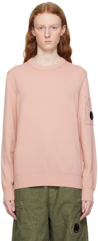 C.P. Company Pink Crewneck Sweater