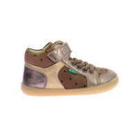 Kickers - Sneakers hautes cuir - Taille 32 - Beige