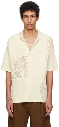 Drôle De Monsieur Off-White 'La Chemise Patchwork' Shirt