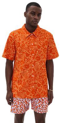Dur Doux St. Tropez Camp Shirt Orange S