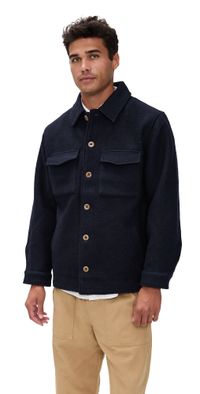 McTavish Wool Jacket Dark Blue M