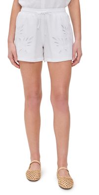 Splendid Cayden Embroidered Short White XL