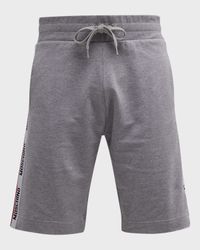 Men's Sweat Shorts with Side Taping