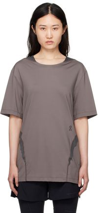 POST ARCHIVE FACTION (PAF) T-shirt mauve édition ON - 7.0