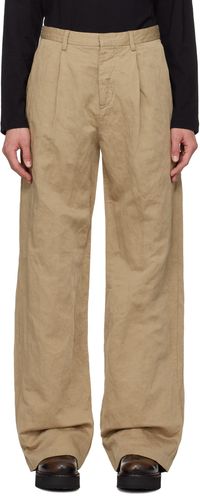 R13 Beige Damon Trousers