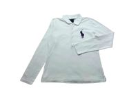 Polo Ralph Lauren - Seconde Main - Polo enfant blanc - 8 ans - Taille 8A - Blanc