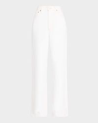 Dame High-Rise Wide-Leg Jeans