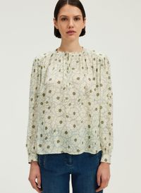 Pablo - Blouse ample col rond - Taille 3 - Bleu