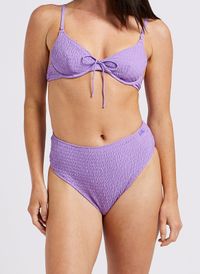 Love Stories - Bas de maillot taille haute - Taille 3 - Violet