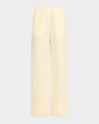 Twisted Seam Straight-Leg Boxer Trousers