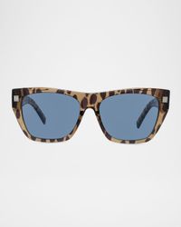GV40061UW 4G Square Sunglasses