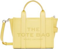 Marc Jacobs Yellow 'The Leather Small Tote Bag' Tote