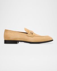 Men's Desio Suede Gancio Penny Loafers