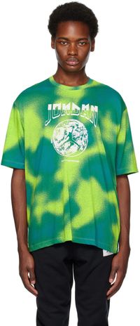 Nike Jordan Green Graphic T-Shirt