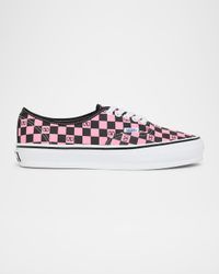 x Vans Authentic Checkered VLogo Sneakers