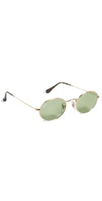Ray-Ban Oval Sunglasses Arista One Size