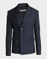 Men's Double-Breasted Blazer