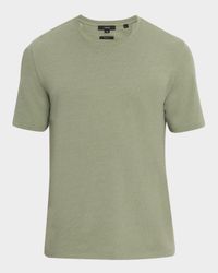 Men's Birdseye Jacquard Pima Cotton T-Shirt