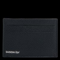 Saison 1865 - Porte-cartes en cuir grainé - Taille Unique - Bleu