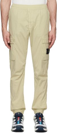 Stone Island Green Patch Cargo Pants