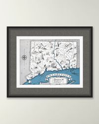 Pictorial Map of Connecticut