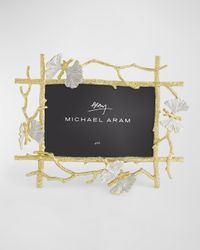 Butterfly Ginkgo Photo Frame, 4" x 6"