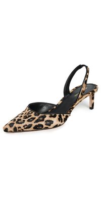 Veronica Beard Caroline Heels Leopard 6.5